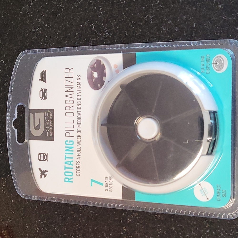 Rotating Pill Organizer